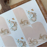 Teacup Bunny Set Edible Icing Sheet