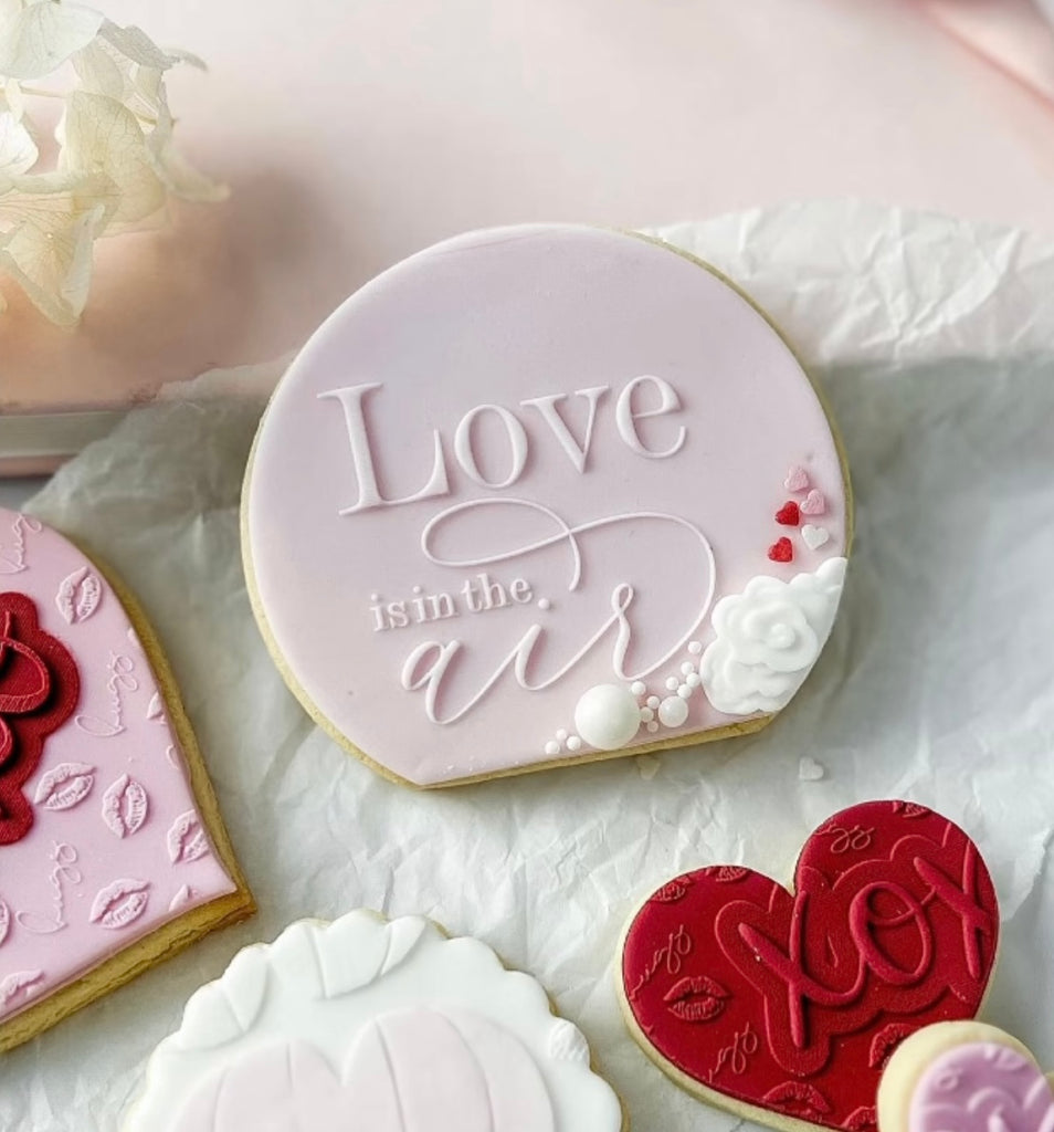 Love is in the Air Cookie Stamp