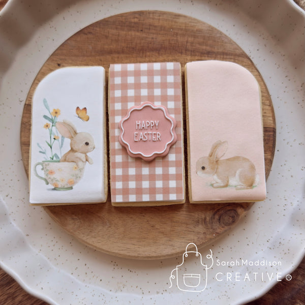 Teacup Bunny Set Edible Icing Sheet