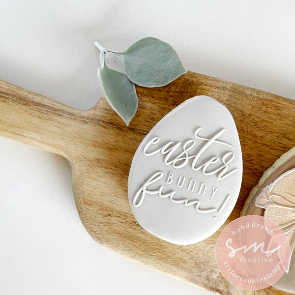 Easter Bunny Fun Cookie Stamp