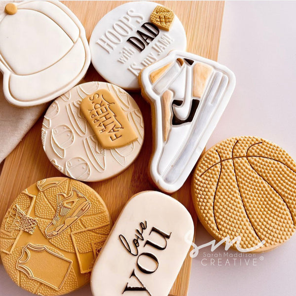 Basketball Pattern Cookie Stamp