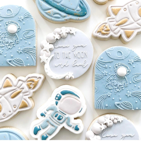 Love You To The Moon And Back Cookie Stamp