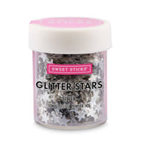 SILVER Glitter Stars by Sweet Sticks