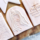 Tribal Woman Cookie Stamp