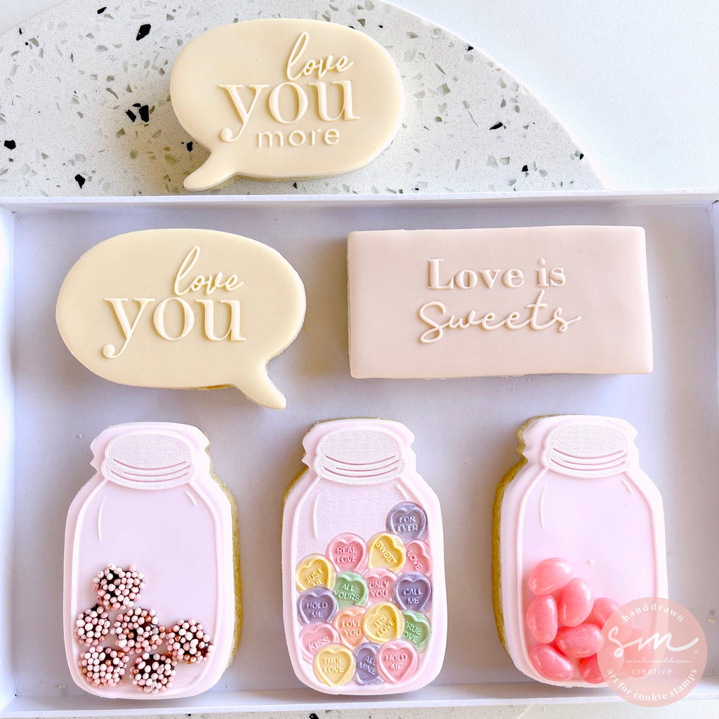 Love is Sweets Cookie Stamp Set - BUNDLE