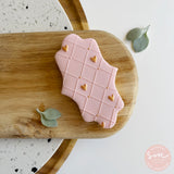 Chesterfield Heart Pattern Cookie Stamp