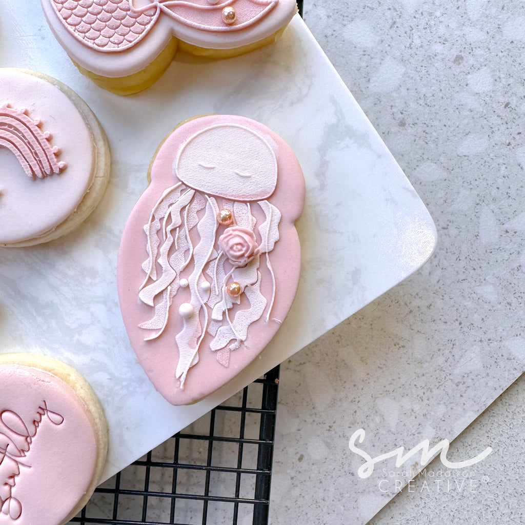 Jellyfish Cookie Stamp and Cutter