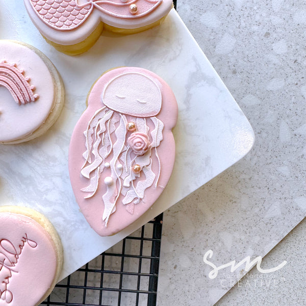 Jellyfish Cookie Stamp and Cutter