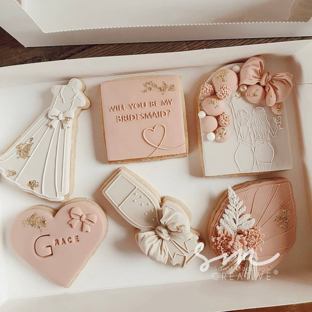 Will you be my BRIDESMAID Cookie Stamp