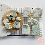 Triceratops Pattern Cookie Stamp