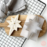 Star of Bethlehem Pattern Cookie Stamp