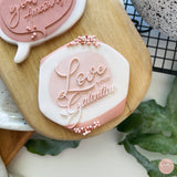 Love your Galentine Cookie Stamp