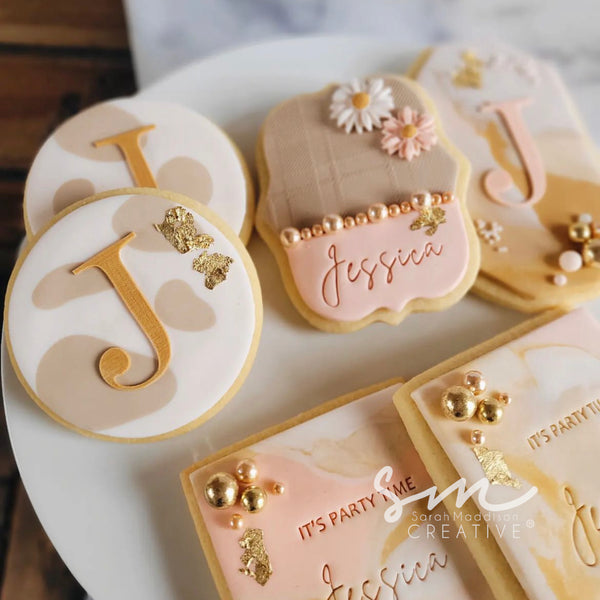 Letter Cookie Stamp